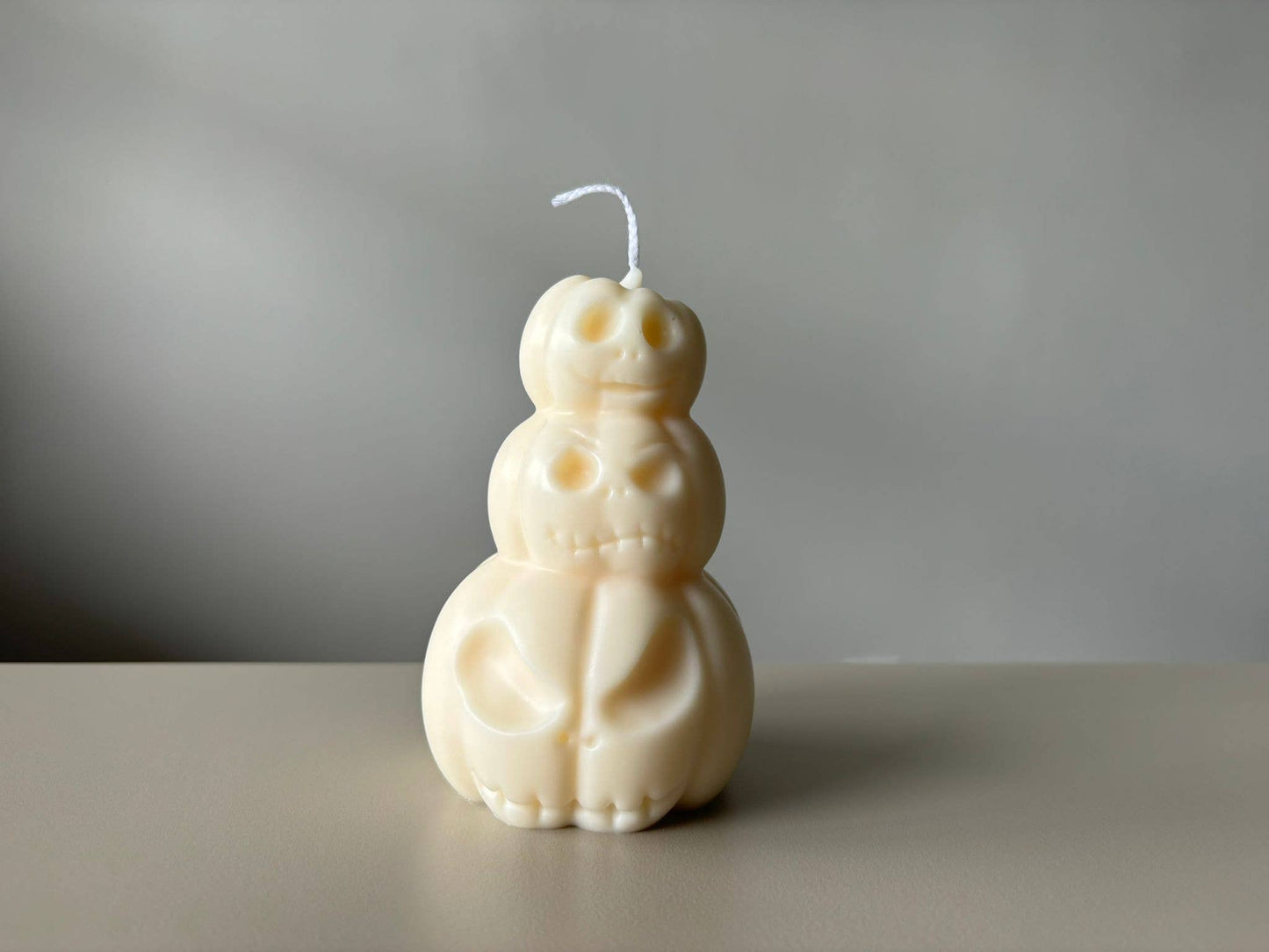 Triple Pumpkin Halloween Soy Candle